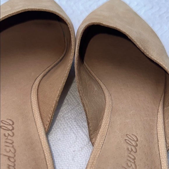 Madewell Tan Pointed-Toe Mules Size 7.5 - Picture 4 of 8